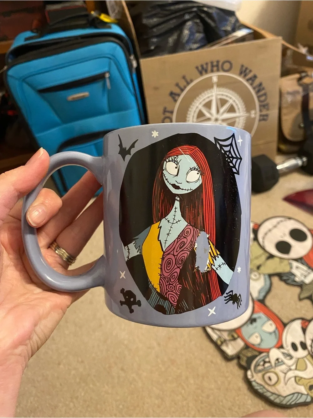 Nightmare Before Christmas Sally Character Mug in Lavender
